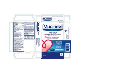 Label (72854 136 Mucinex Cold  Flu Liquid Gel Page 1)